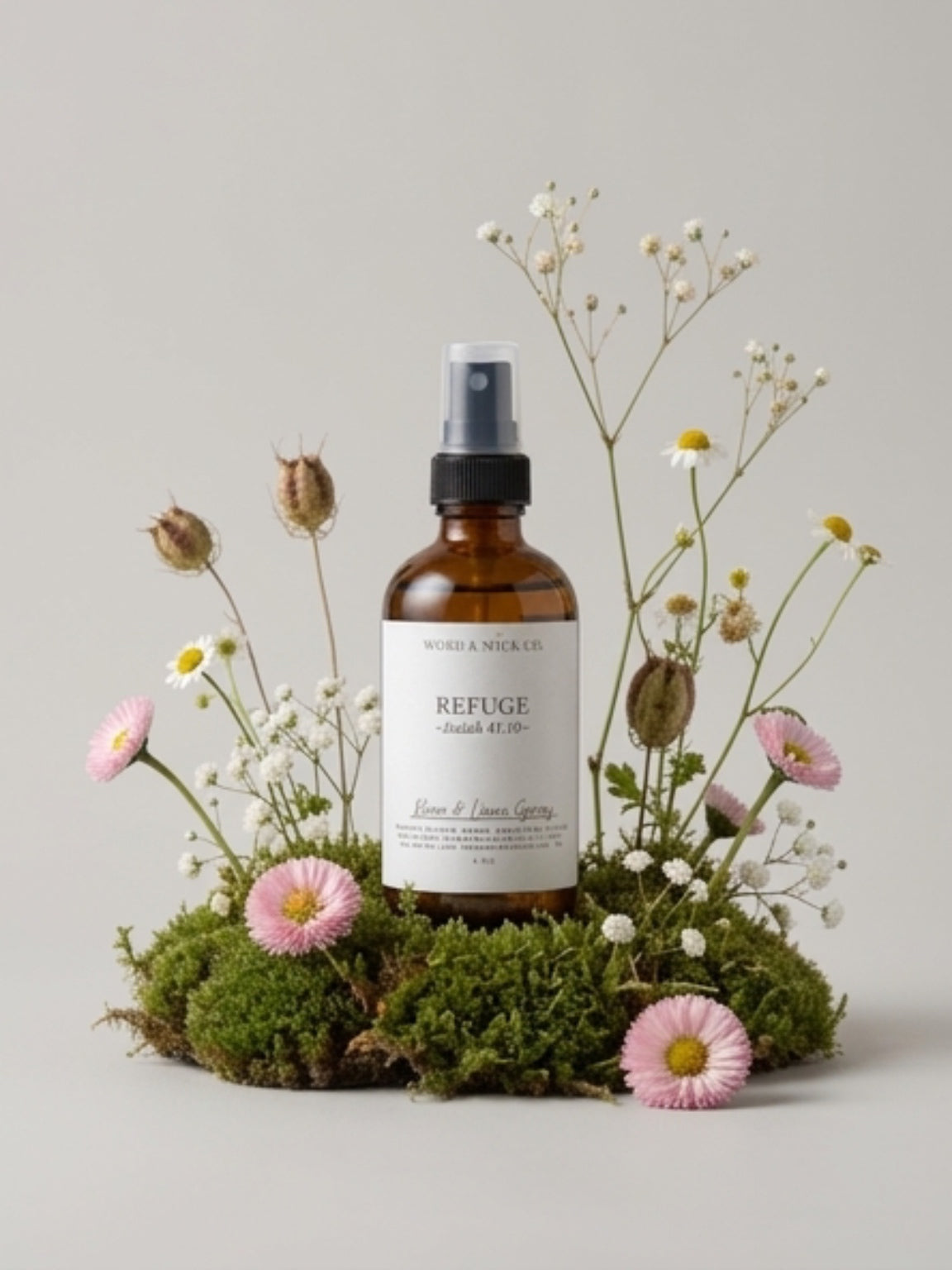Room & Linen Spray | Clean Home Fragrance Spray for Linens, Rooms, and Car